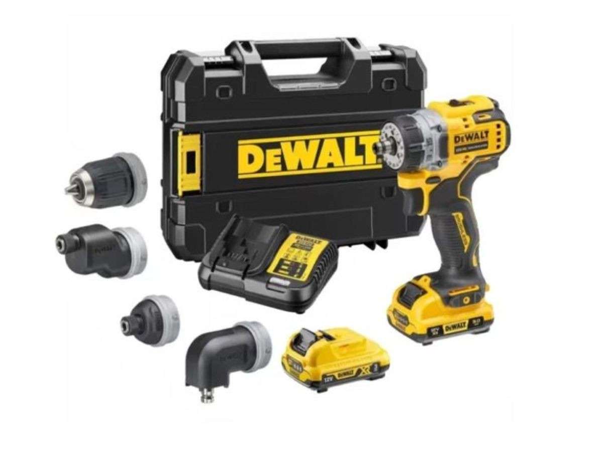 DEWALT 12V Max Multi Head Drill Kit