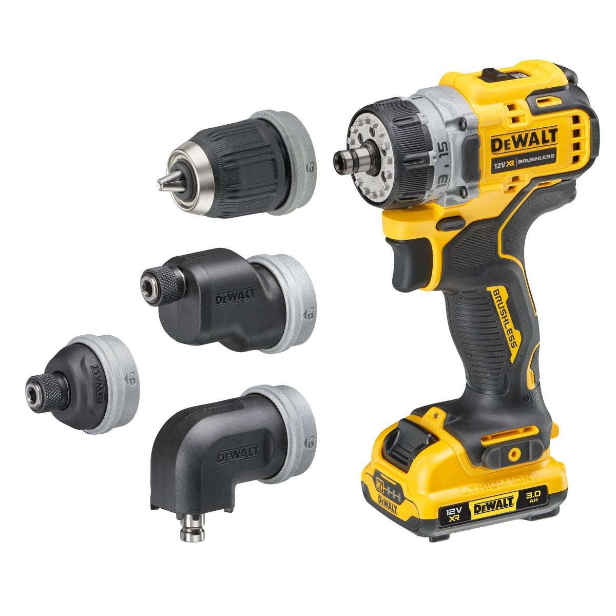 DEWALT 12V Max Multi Head Drill Kit