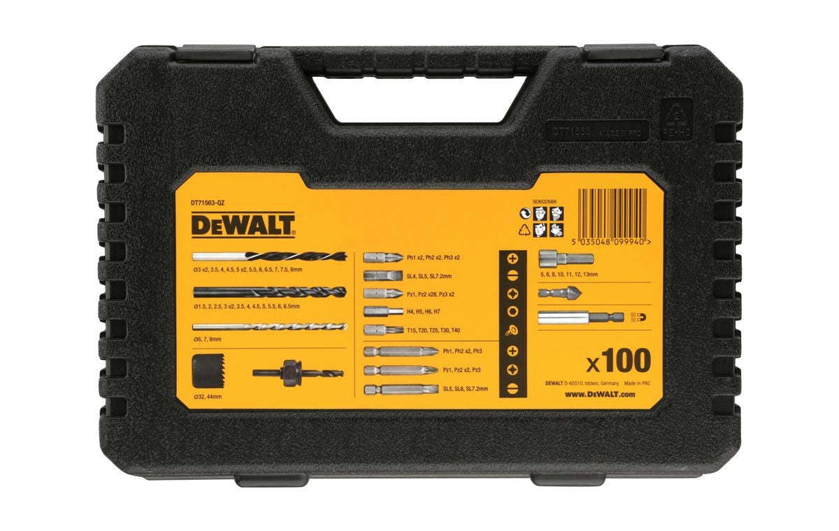 DeWalt - 100 Piece Drill Bit Set