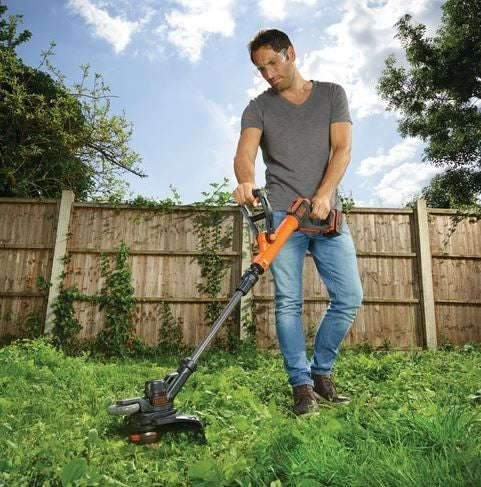 Black & Decker 18V 30Cm 4.0Ah Easy Feed String Trimmer No Battery I STC1840EPC-QW
