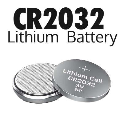 CR2032 3V Lithium Battery [ Equivalent DL2032, ECR2032, 5004LC, KCR2032, BR2032] [Qty : 10 Piece]