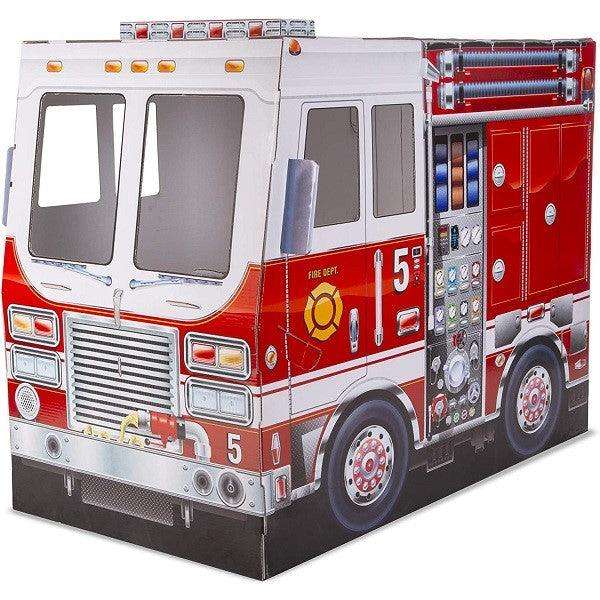 Melissa & Doug Cardboard Structure - Fire Truck