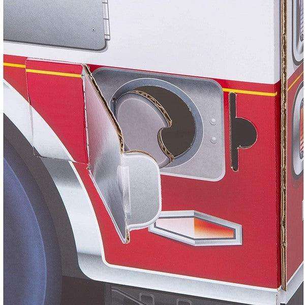 Melissa & Doug Cardboard Structure - Fire Truck