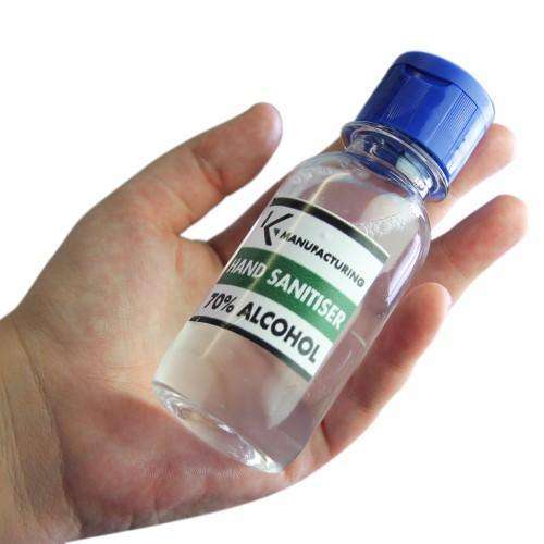 Waterless 100ml Alcohol Hand Sanitiser (70%)