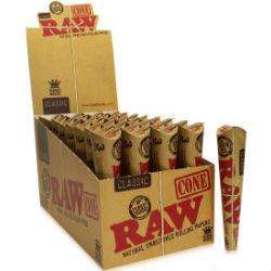 RAW Pre-rolled Cones - Box of 32 x 6 pack
