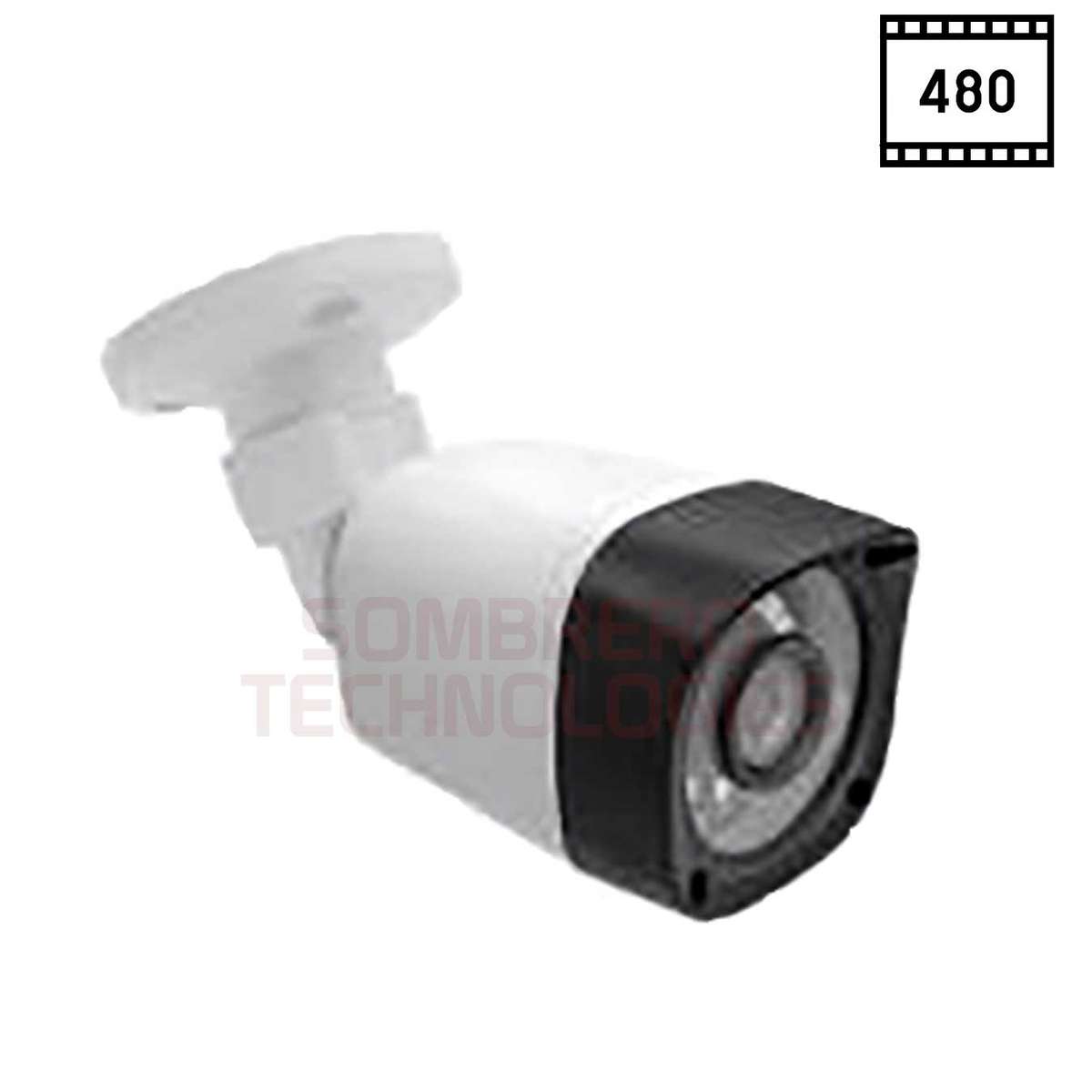 8 Channel CCTV Security AHD Kit (480p) - Embedded DVR, 8 x 480p Cameras, 20M Night Vision, Networ...