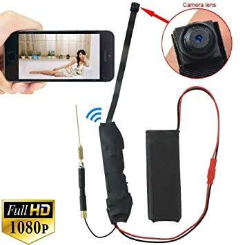 Mini 1080p HD Wifi spy Camera - Super Mini Covert Camera Wireless Hidden Spy Camera