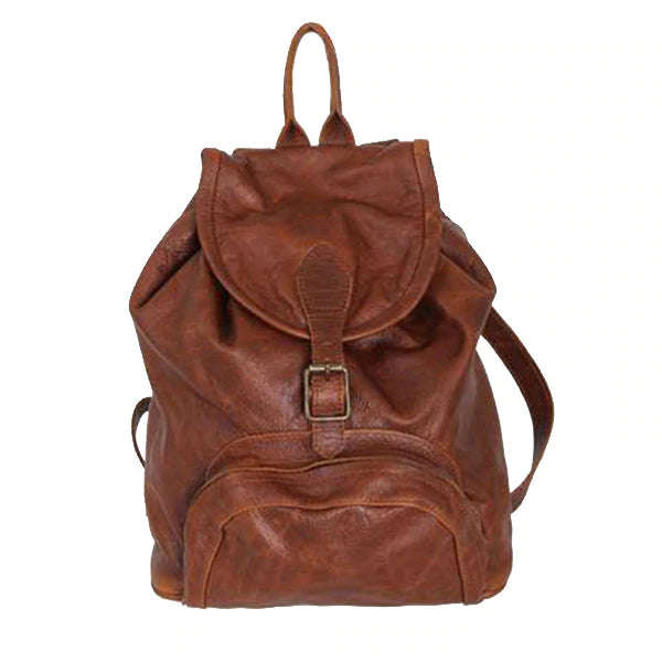 Leather Backpack - Pecan