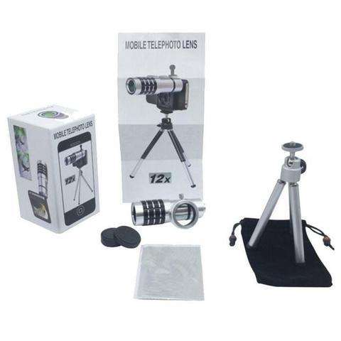 12X Zoom Mobile Phone Telephoto Lens Telescope