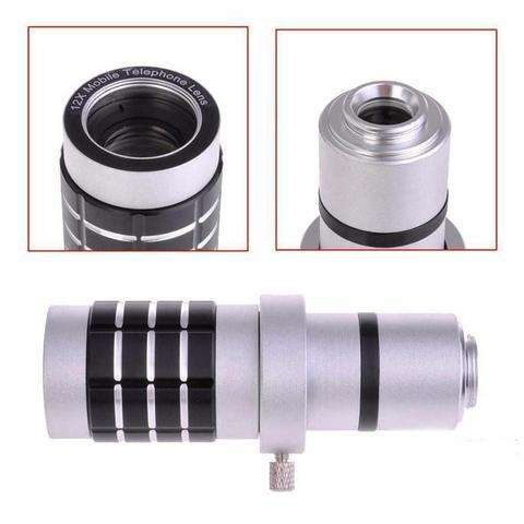 12X Zoom Mobile Phone Telephoto Lens Telescope