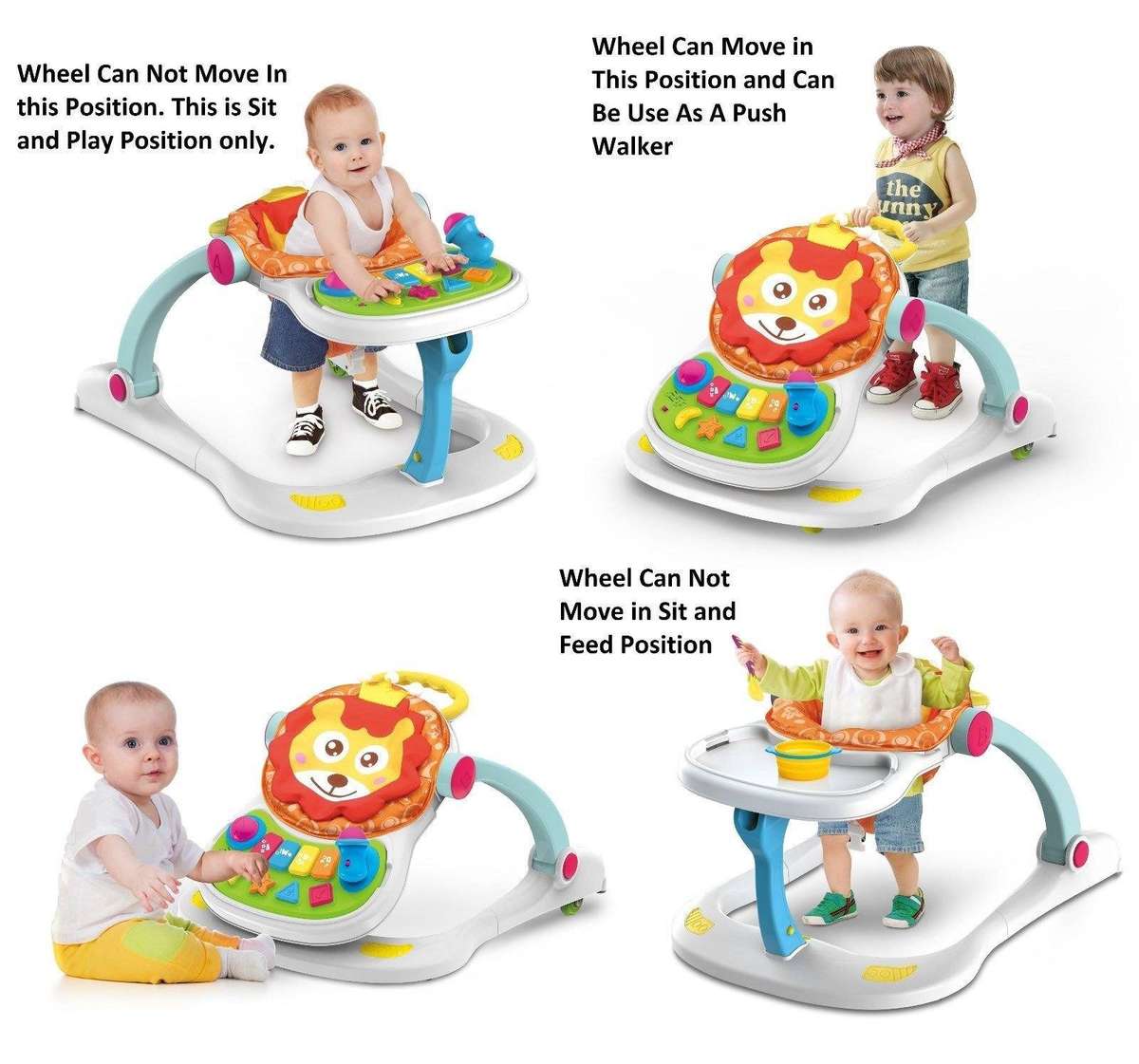 4 in 1 Multi-functional Baby Entertainer