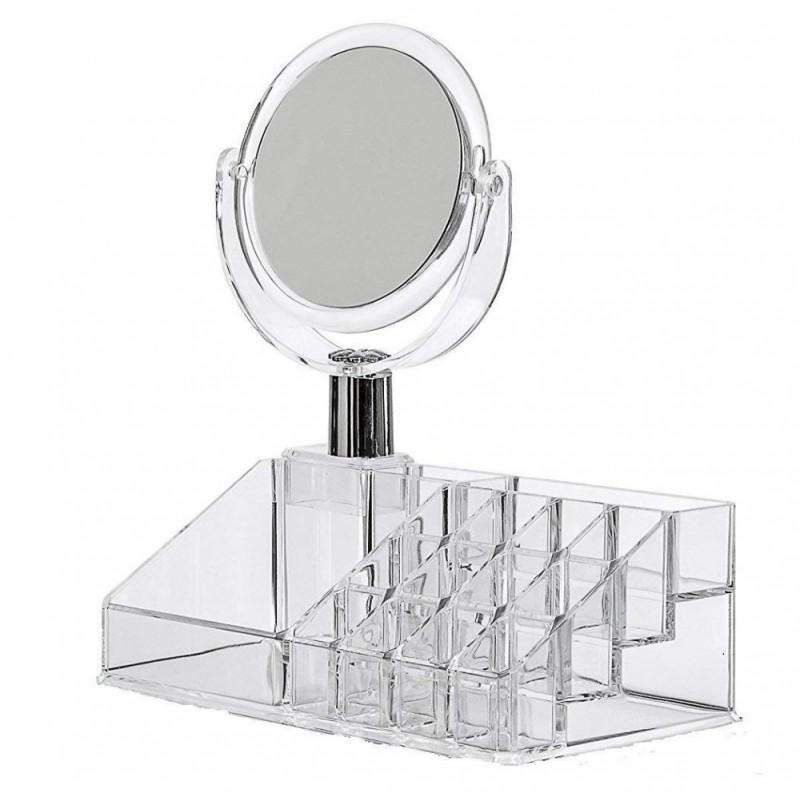 Cosmetic Organiser with Mirror
