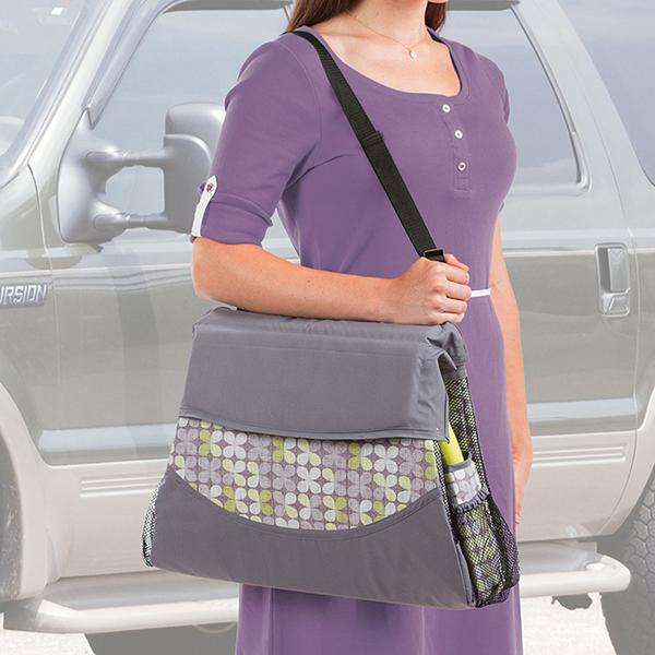 Foldable Baby Travel Bed Diaper Bag With Removable Fun Toy Bar Hole