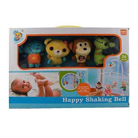 Happy Shaking Bell Baby Crib Musical Hanging Toy