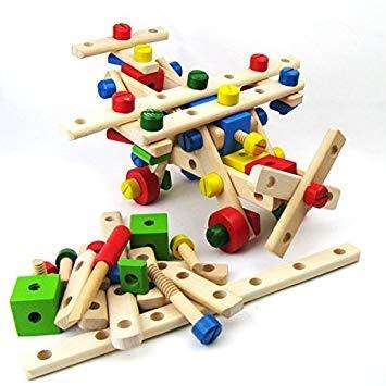 Multi Functional Nut Combination Wooden Toy