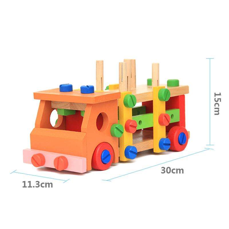 Multifunction Wooden Truck