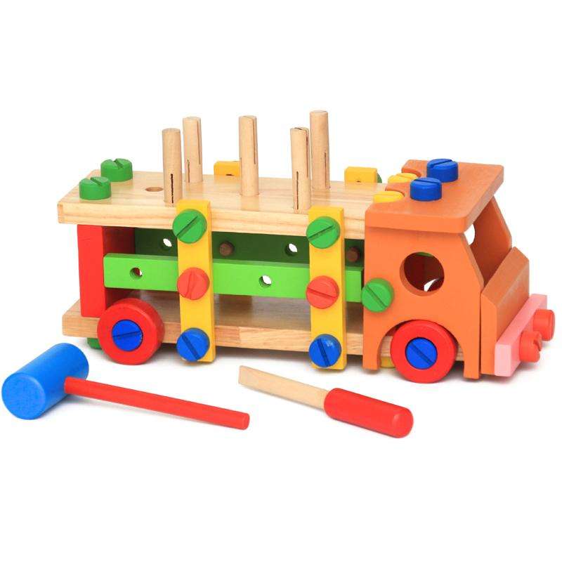 Multifunction Wooden Truck