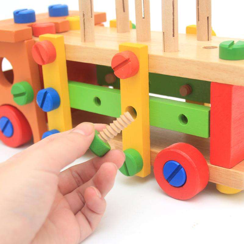 Multifunction Wooden Truck