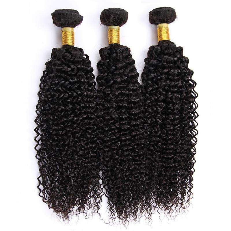 Peruvian Jerry Curl (11A) 3 Bundles and Closure - 18''