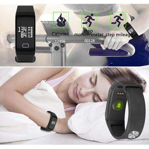 Wearfit Health Tracker Fit Watch - Black