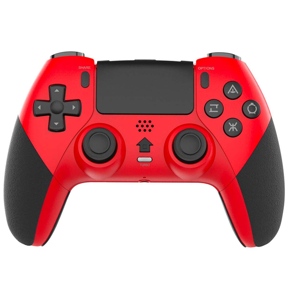 Gaming Bluetooth Wireless Controller Ps4 Gamepad Joystick For Playstation 4 - Red & Black