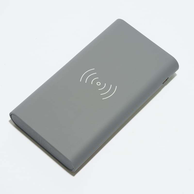 Wireless Smartphone Charger Qi 15000mah Powerbank - BLACK
