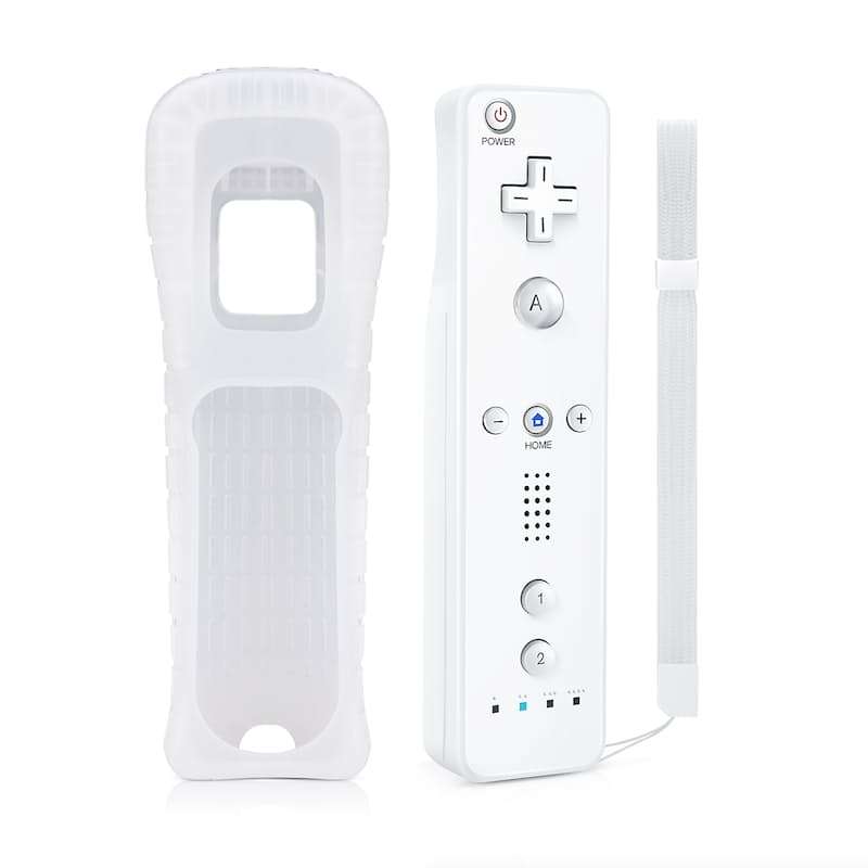 Wii Remote Controller for Nintendo Wii with Case - White