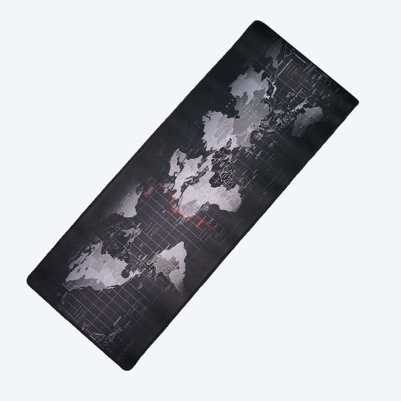 Extended World Map Speed Gaming Mouse Pads (80 x 30cm)