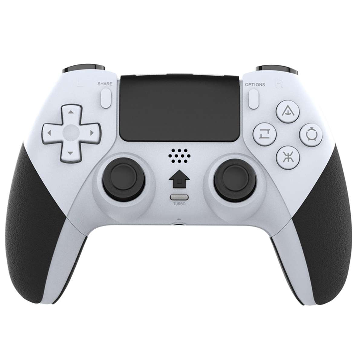 Gaming Bluetooth Wireless Controller Ps4 Gamepad Joystick For Playstation 4 - White & Black