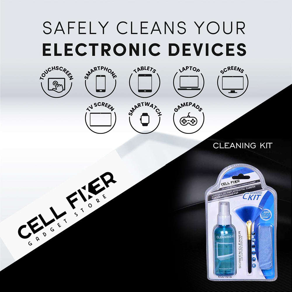 LCD Screen Cleaning Kit All-in-One Solution Combo