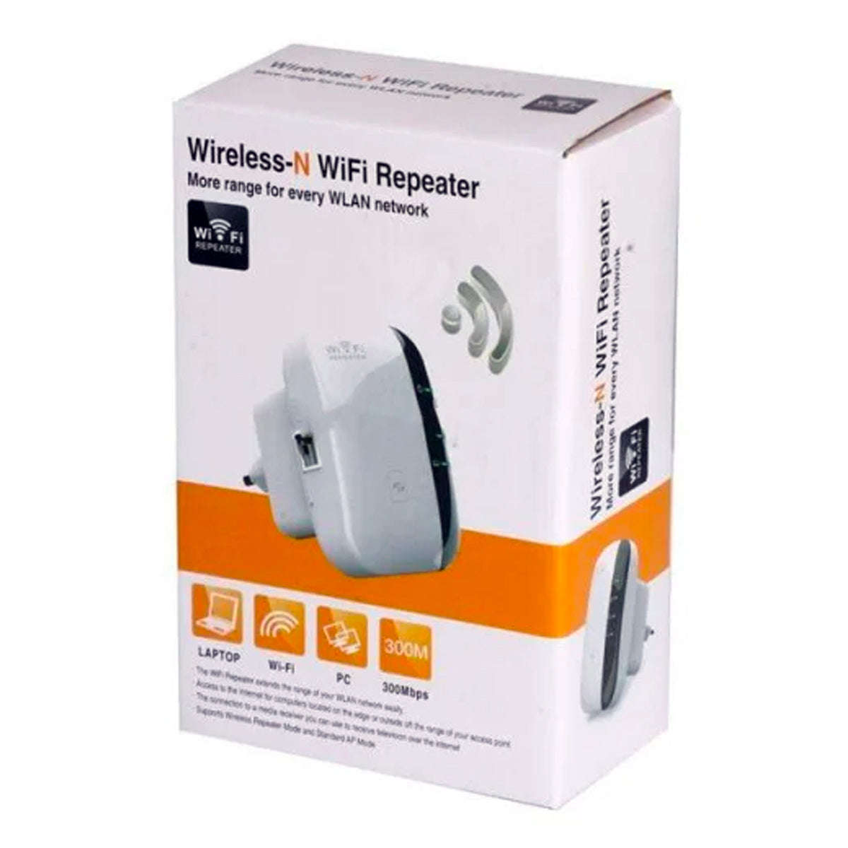 Wifi Range Extender Wireless-N Wifi Repeater 300M Signal Extender Home Or Office for Wireless Int...