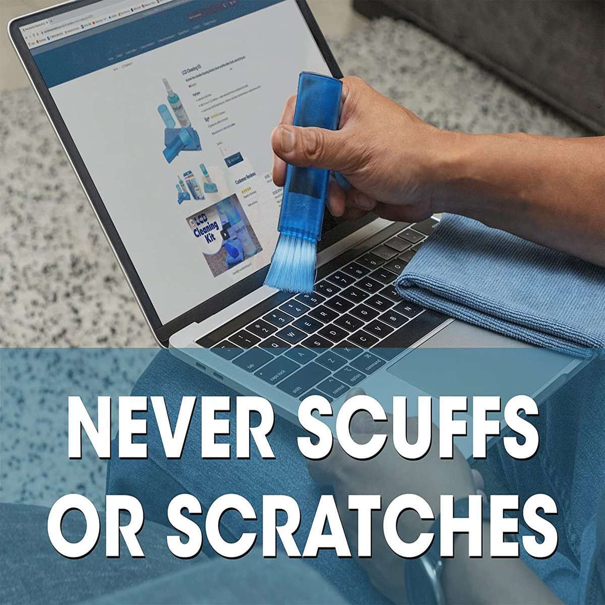 Big LCD Screen Cleaning Kit 3-In-1 for TV, Smart Phone, Monitors , Laptop