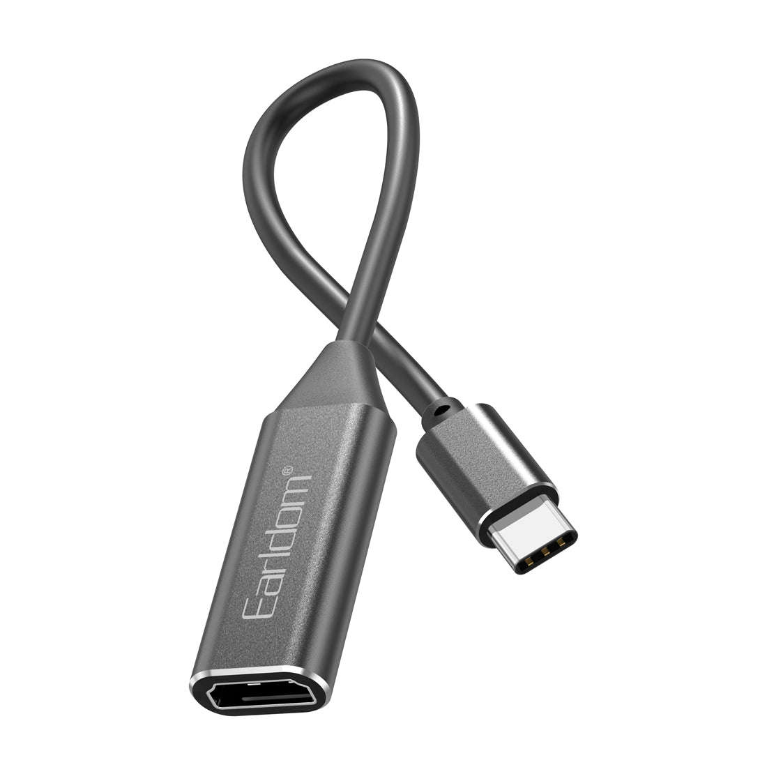 Earldom W11 Type-C To Female HDMI Adapter (4K Resolution) HDTV Adapter