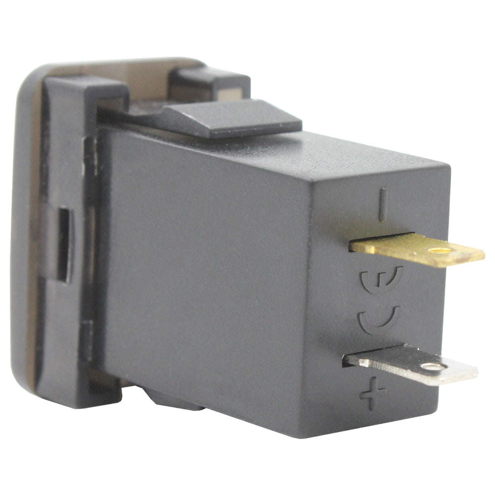 Dual QC3.0 USB and Type-C Charger for Toyota 32x20mm (Revo)