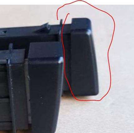 Isuzu Push Switch - Spot Lights - Downwards