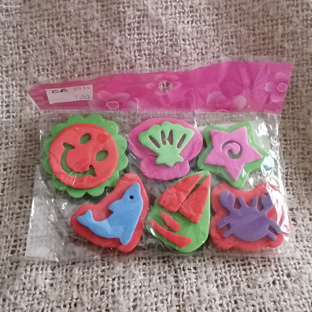 Foam Stamps (Animals) for Crafts