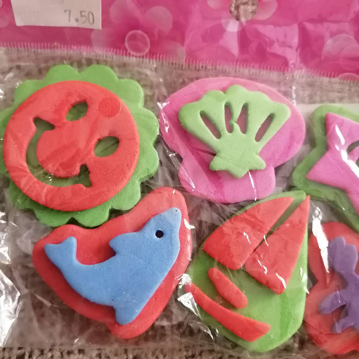 Foam Stamps (Animals) for Crafts