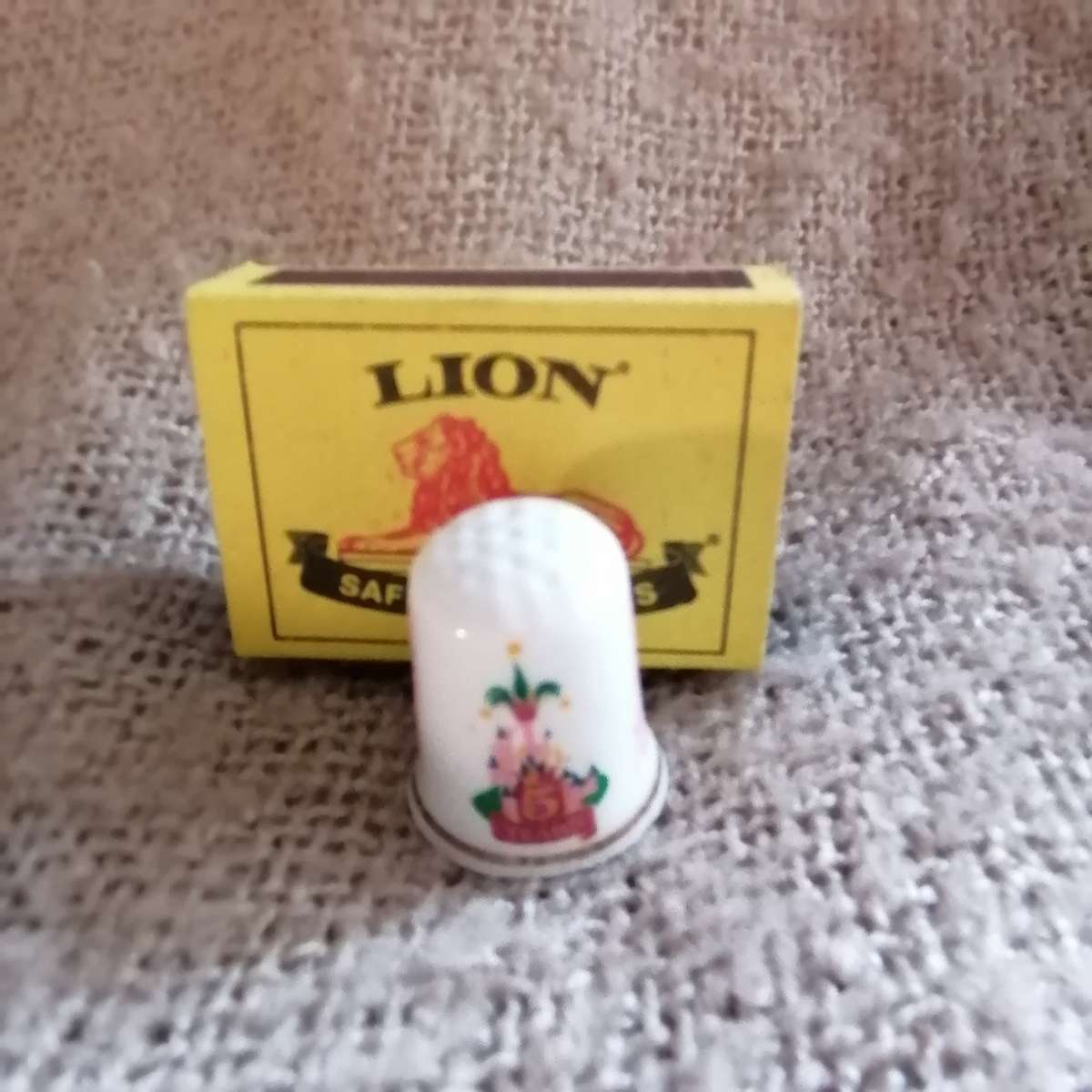 Thimble Souvenir Disneyland (suitable for Printer's Tray)