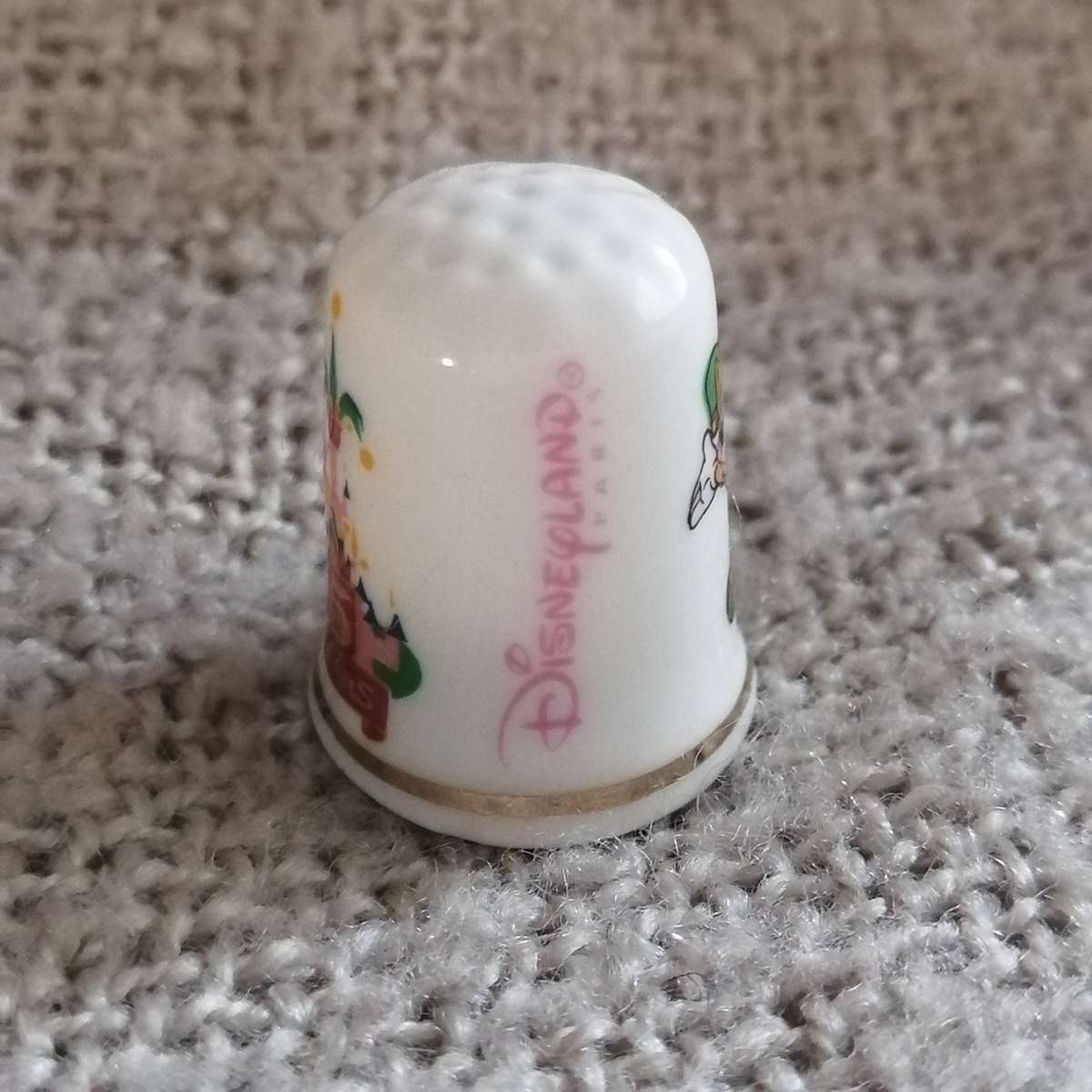 Thimble Souvenir Disneyland (suitable for Printer's Tray)