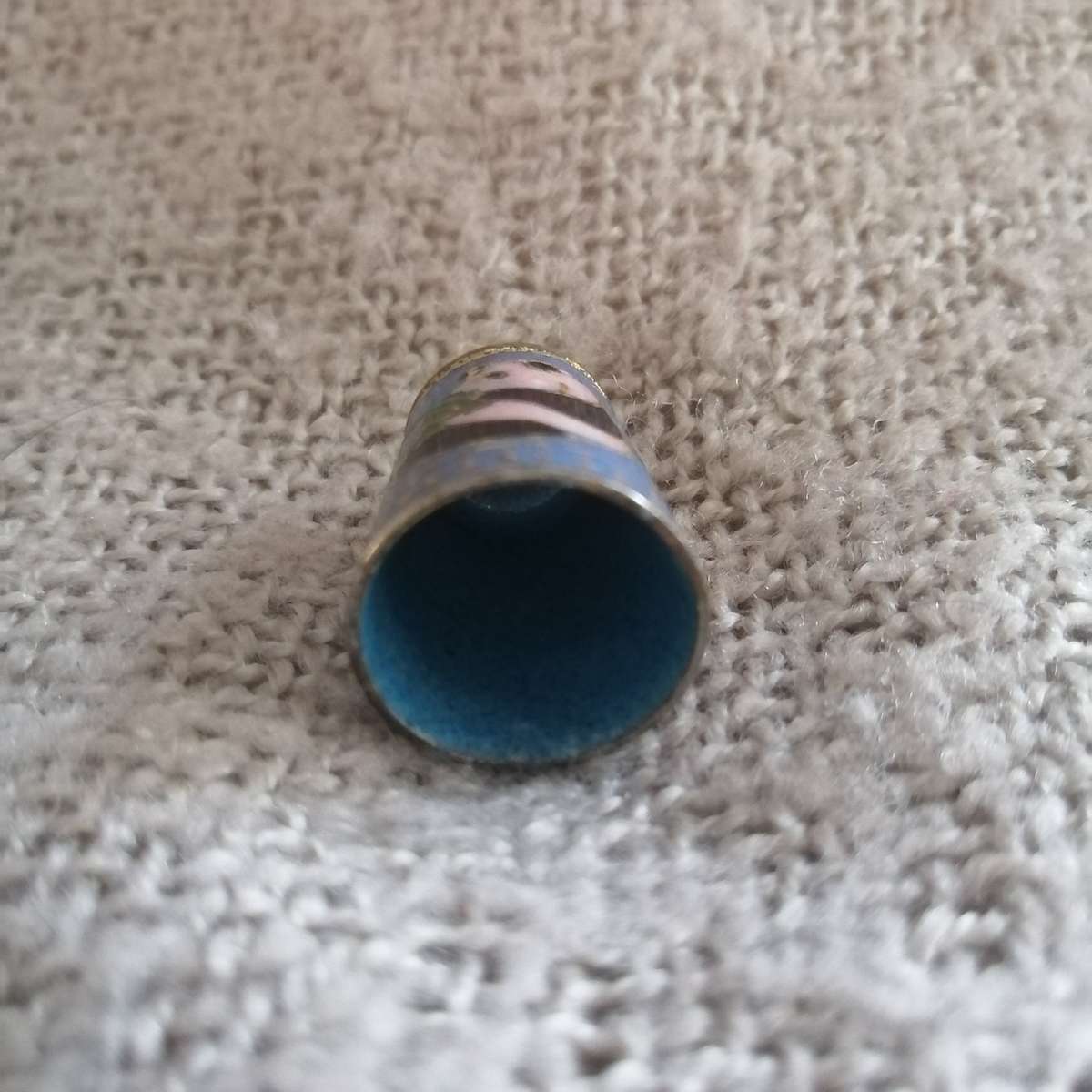 Panda Thimble Cloisonne (suitable for Printer's Tray)