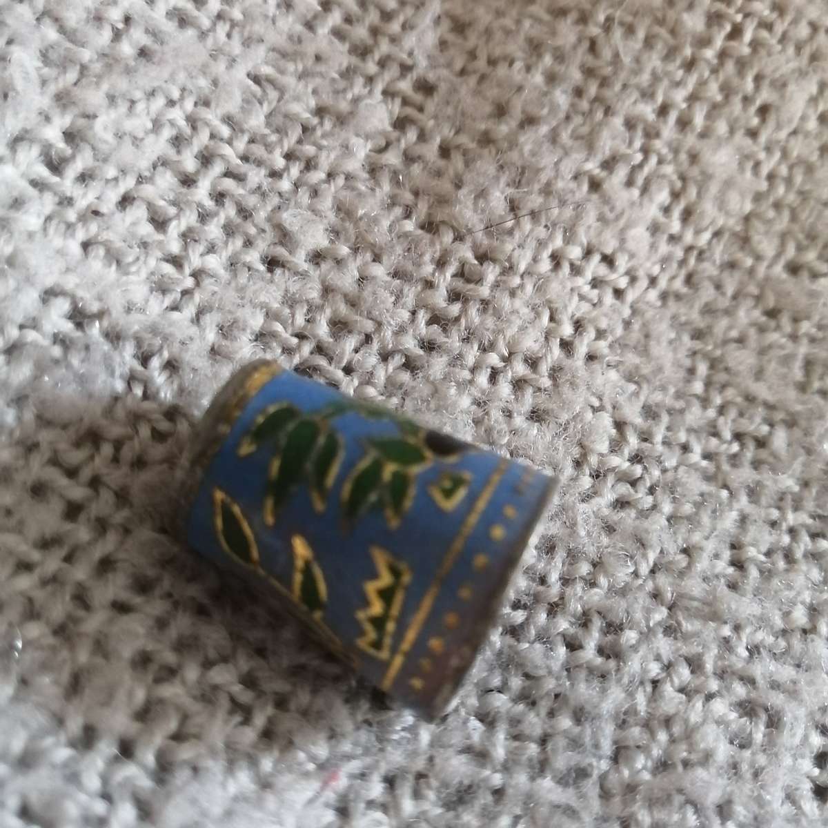 Panda Thimble Cloisonne (suitable for Printer's Tray)