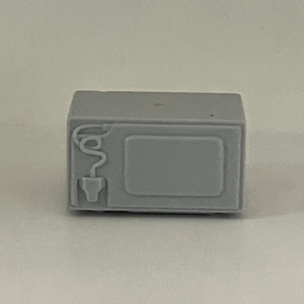 Checkers Mini  "Platinum Mirror Finish Microwave"  Little Shop