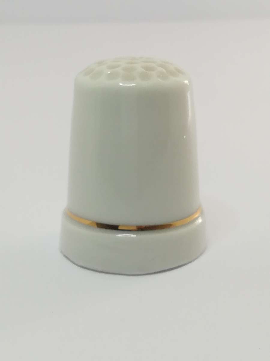Thimble Porcelain with Butterfly (suitable for Printer's Tray)
