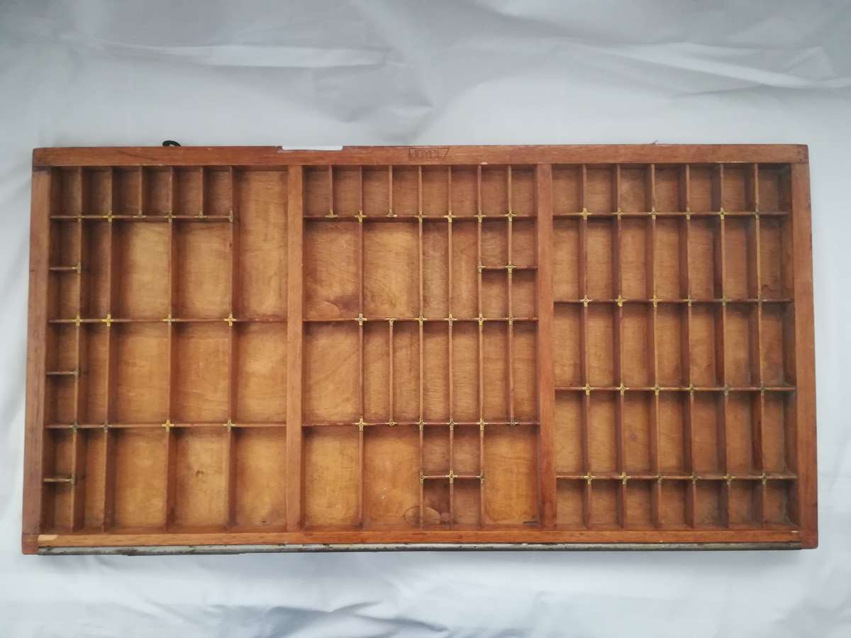 Printer's Tray - Joyce & Co (Wooden)