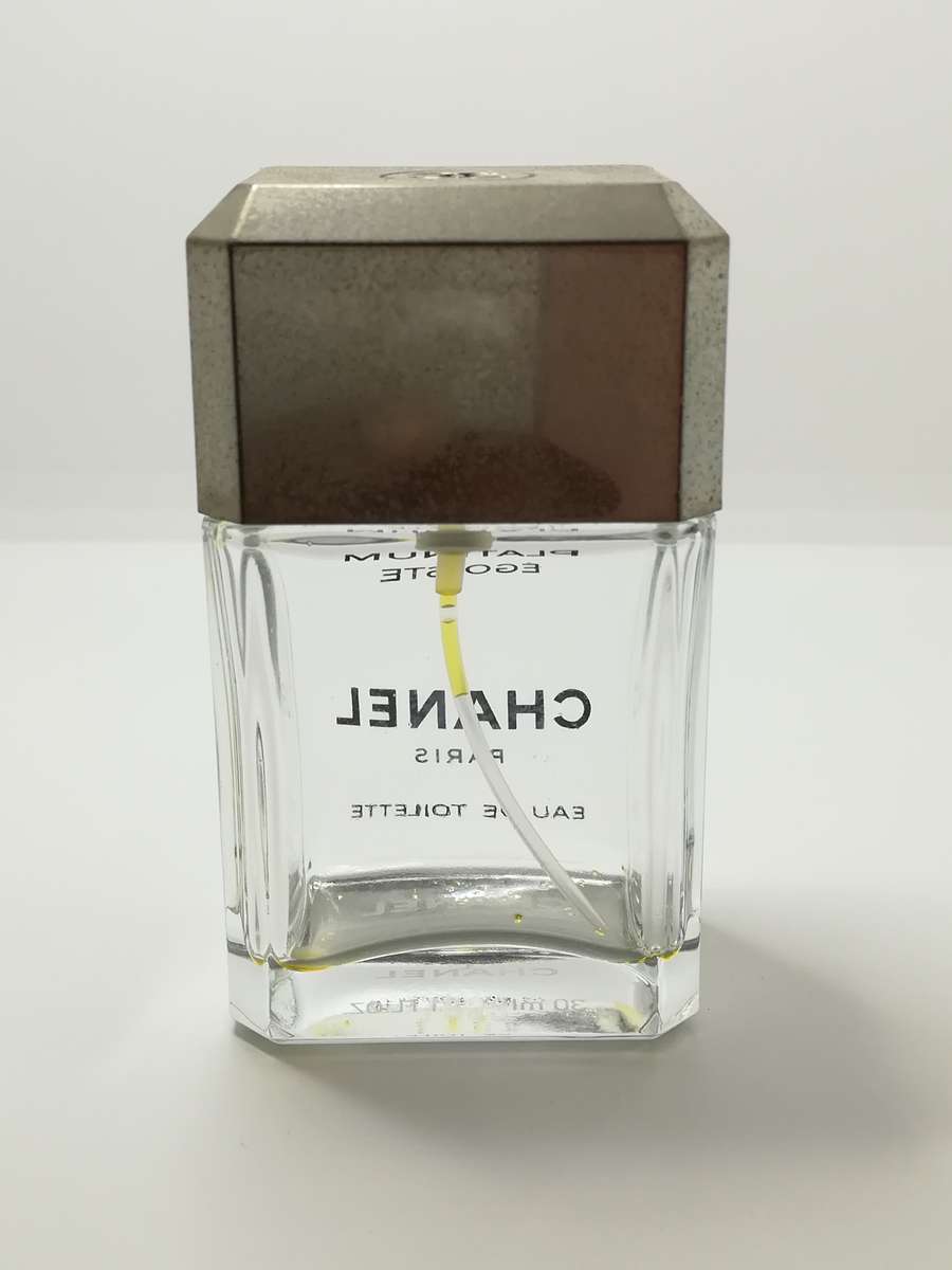 Perfume Bottle (Empty) - Platinum Egoiste (Chanel)