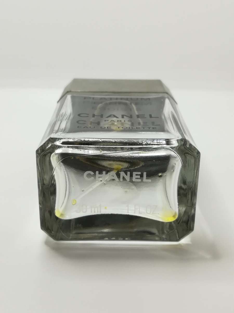 Perfume Bottle (Empty) - Platinum Egoiste (Chanel)