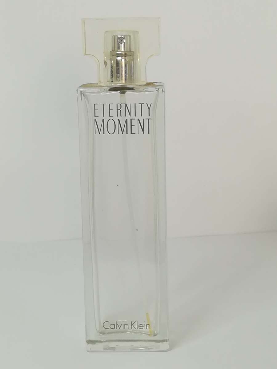 Perfume Bottle (Empty) - Eternity Moment (Calvin Klein)
