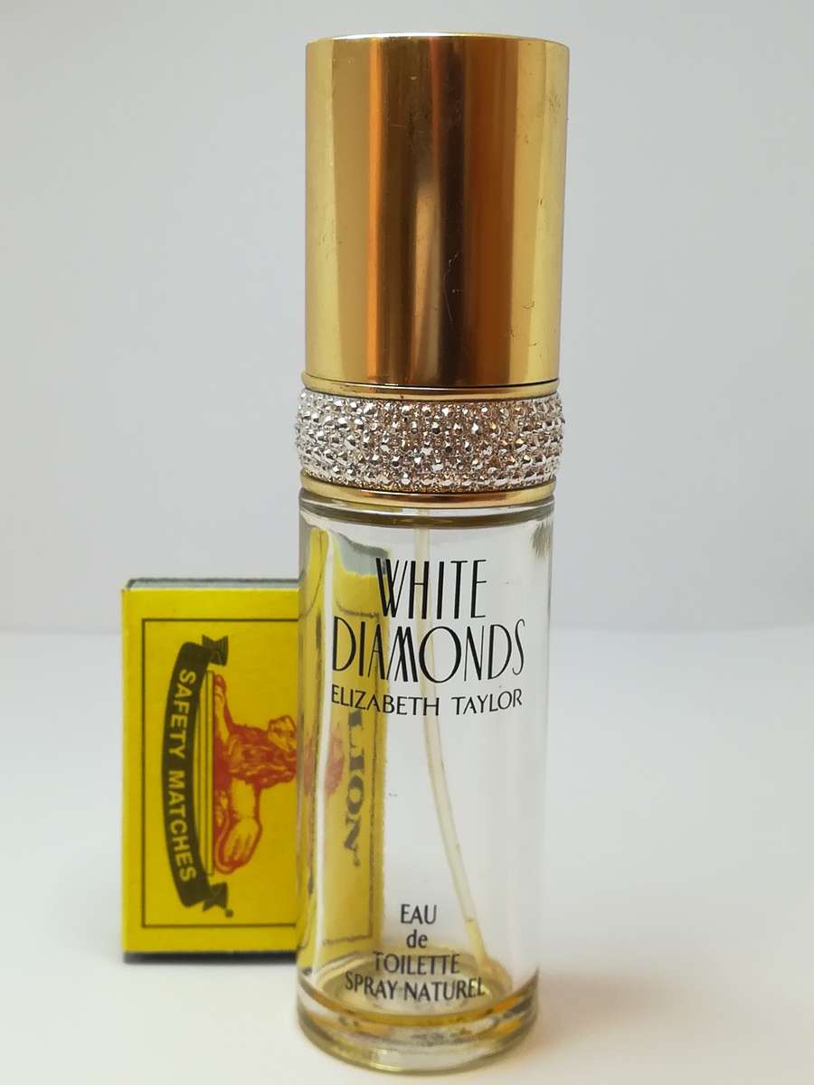 Perfume Bottle (Empty) - White Diamonds (Elizabeth Taylor)