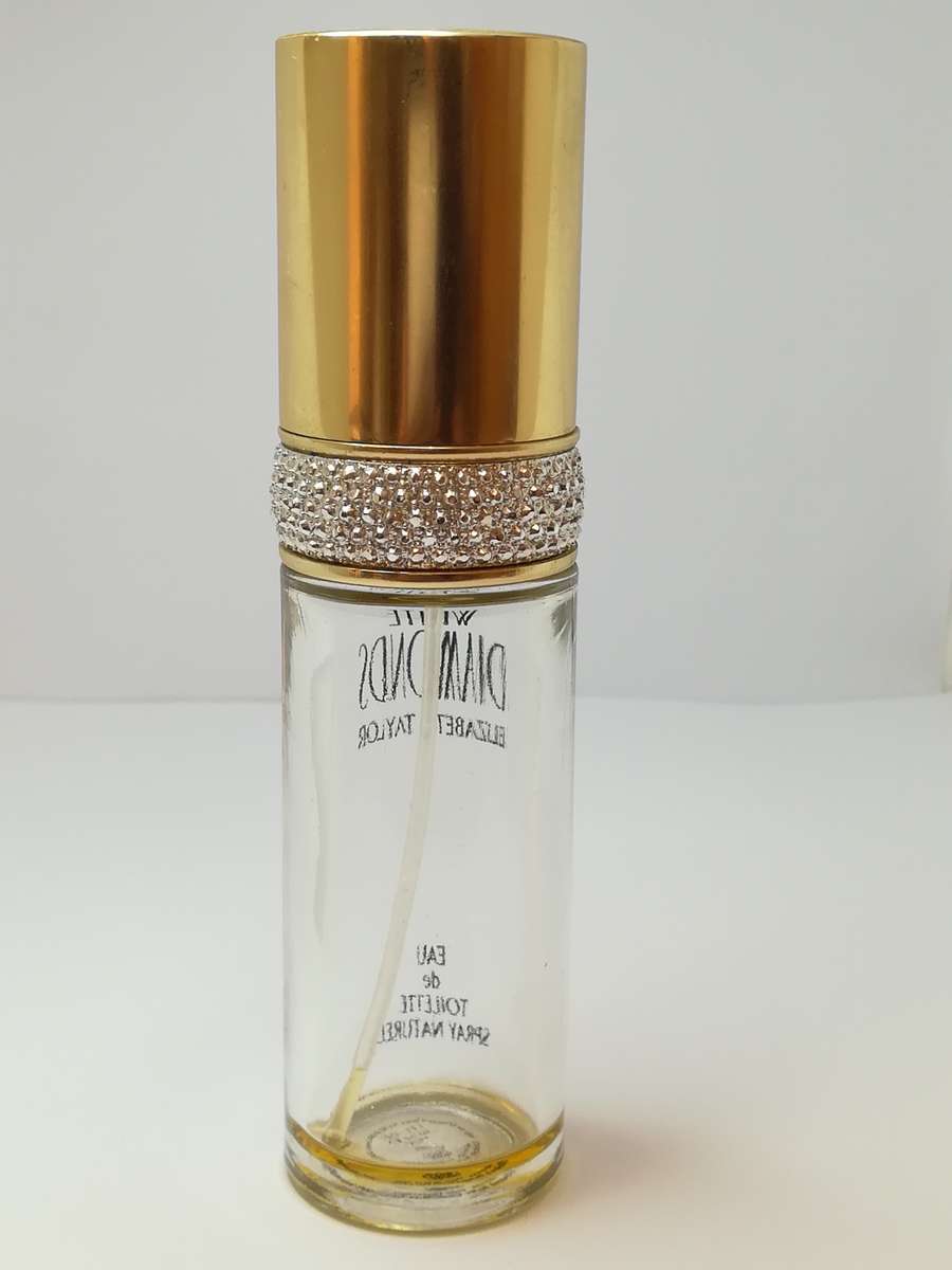 Perfume Bottle (Empty) - White Diamonds (Elizabeth Taylor)