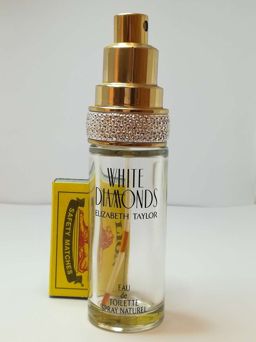 Perfume Bottle (Empty) - White Diamonds (Elizabeth Taylor)